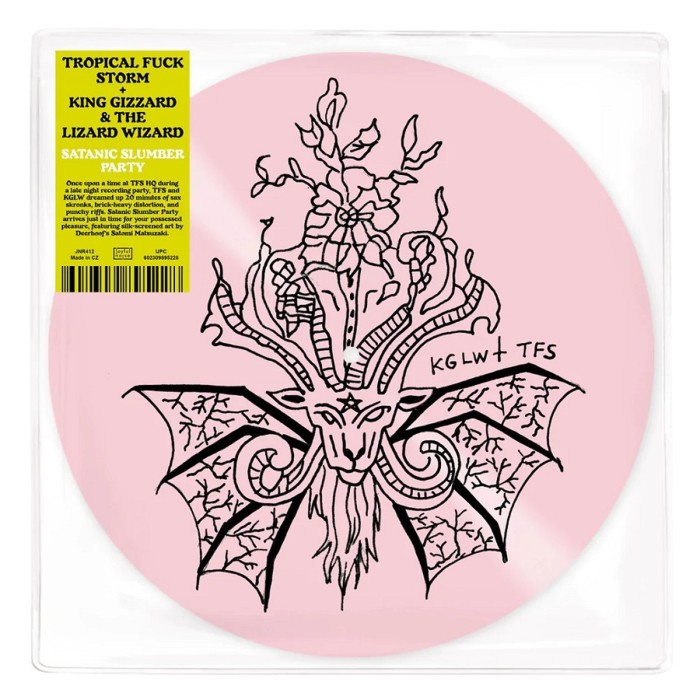 Tropical Fuck Storm & King Gizzard & The Lizard Wizard - Satanic Slumber Party (Pink Vinyl)