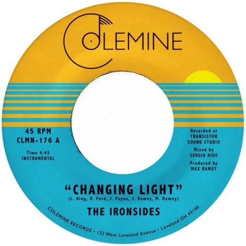 The Ironsides - Changing Light / Sommer (Opaque Blue Vinyl)