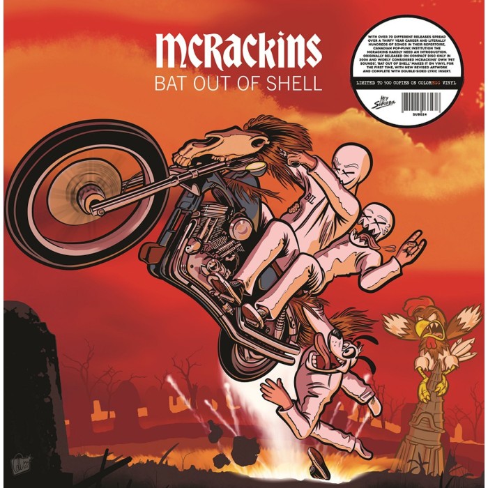The McRackins - Bat Out Of Shell (Egg Vinyl)
