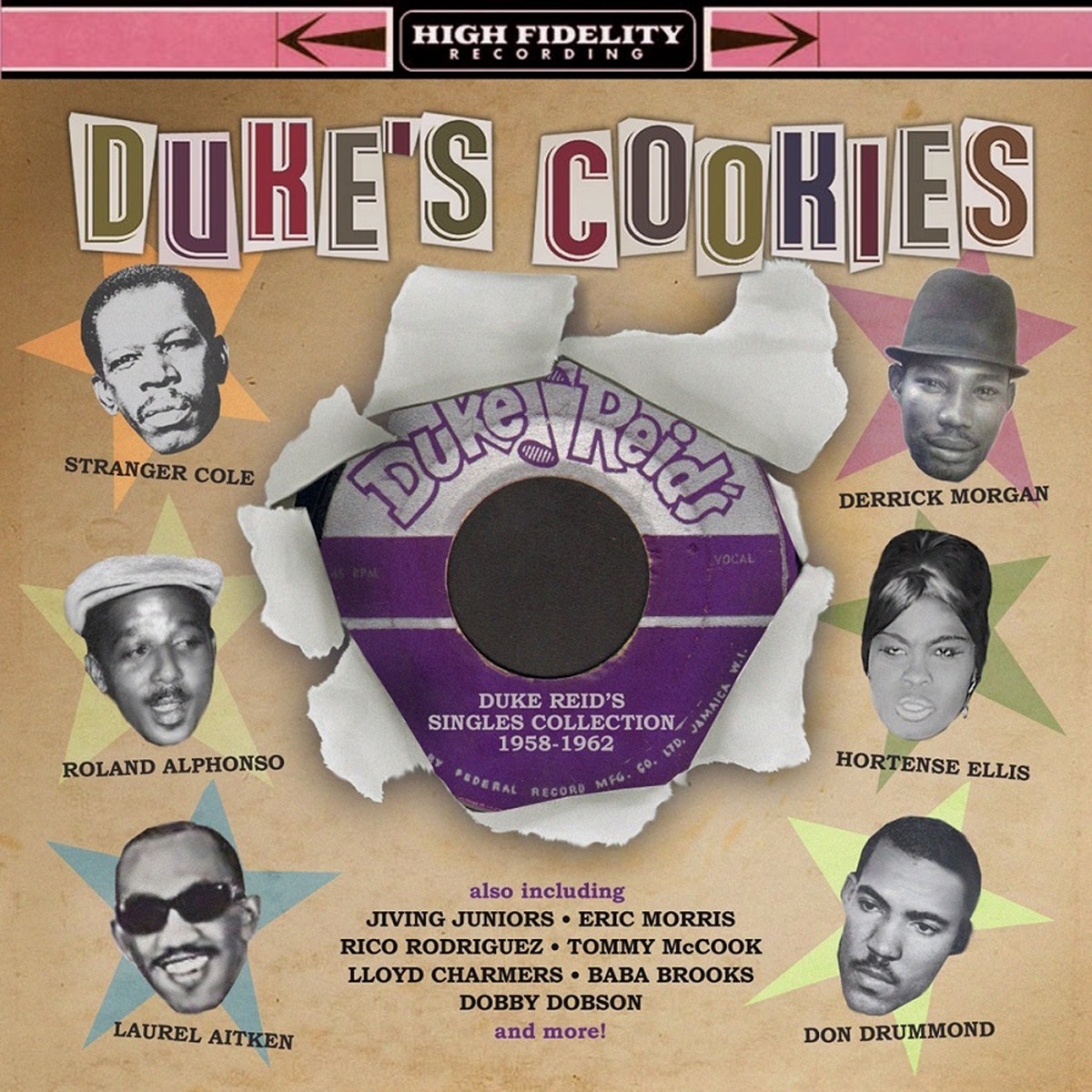 Various Artists - Duke's Cookies. Duke Reid's Mento, Shuffle Blues & Ska 1960-1962