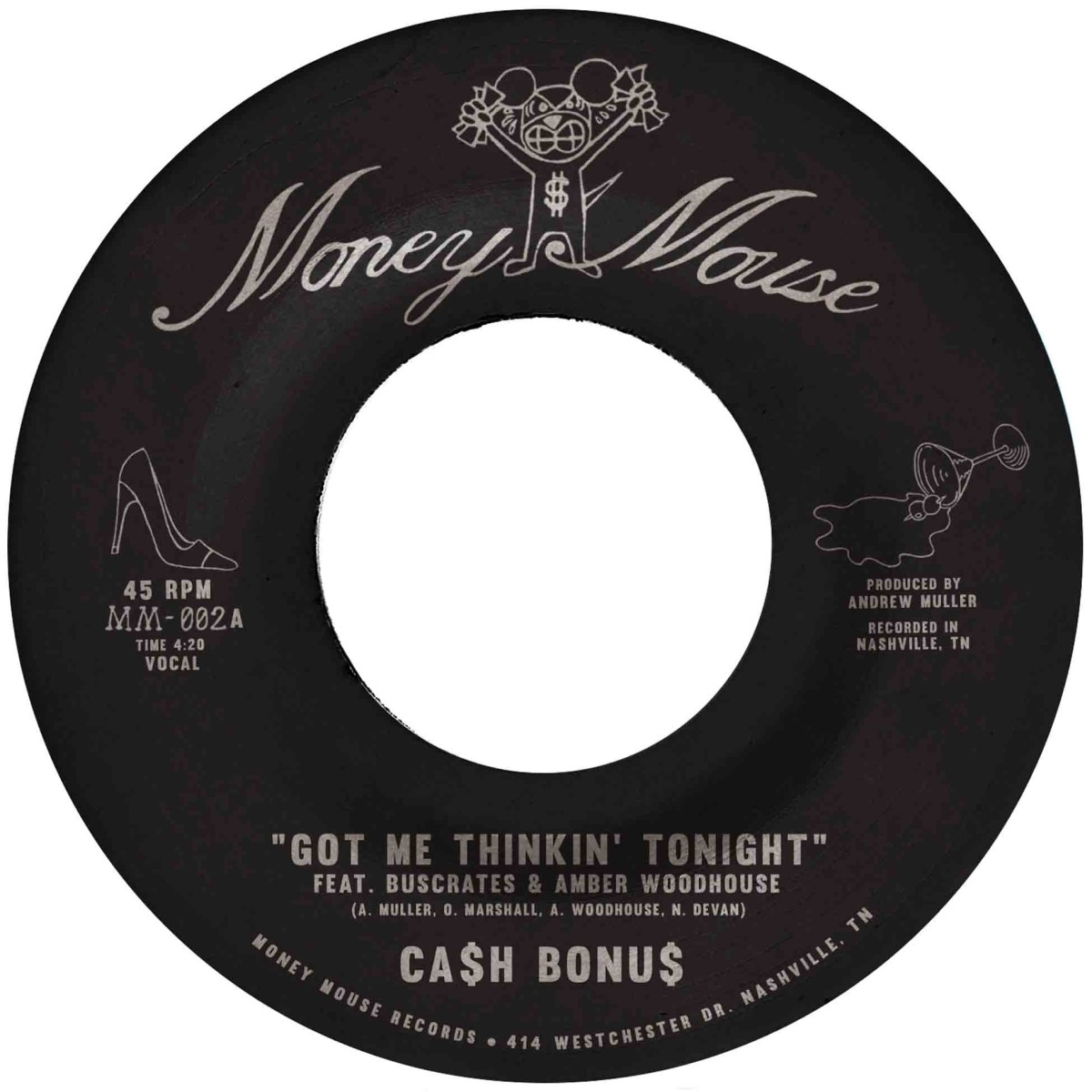 Cash Bonus - Got Me Thinkin' Tonight / Joy & Pain