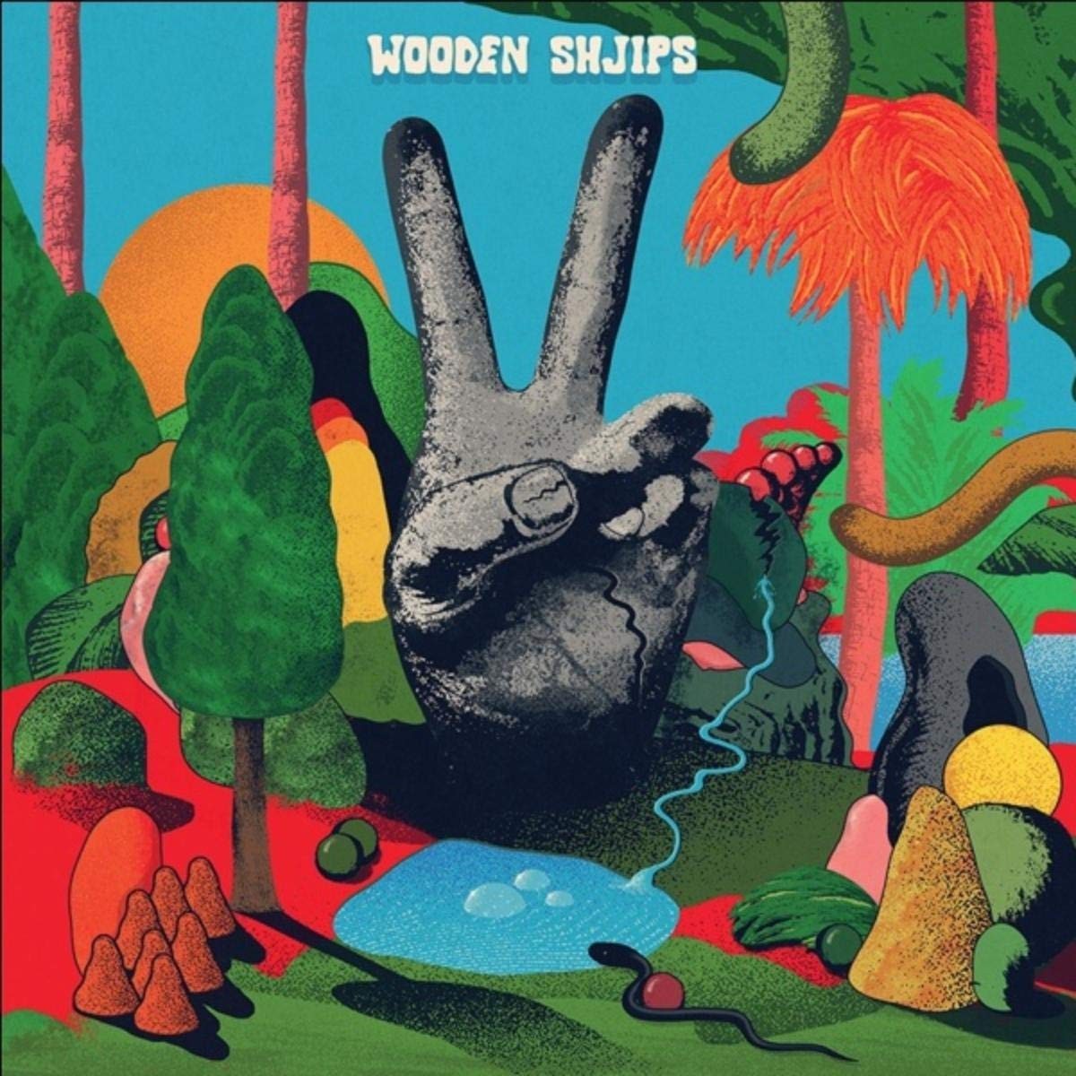 Wooden Shjips - V (Opaque Red Vinyl)