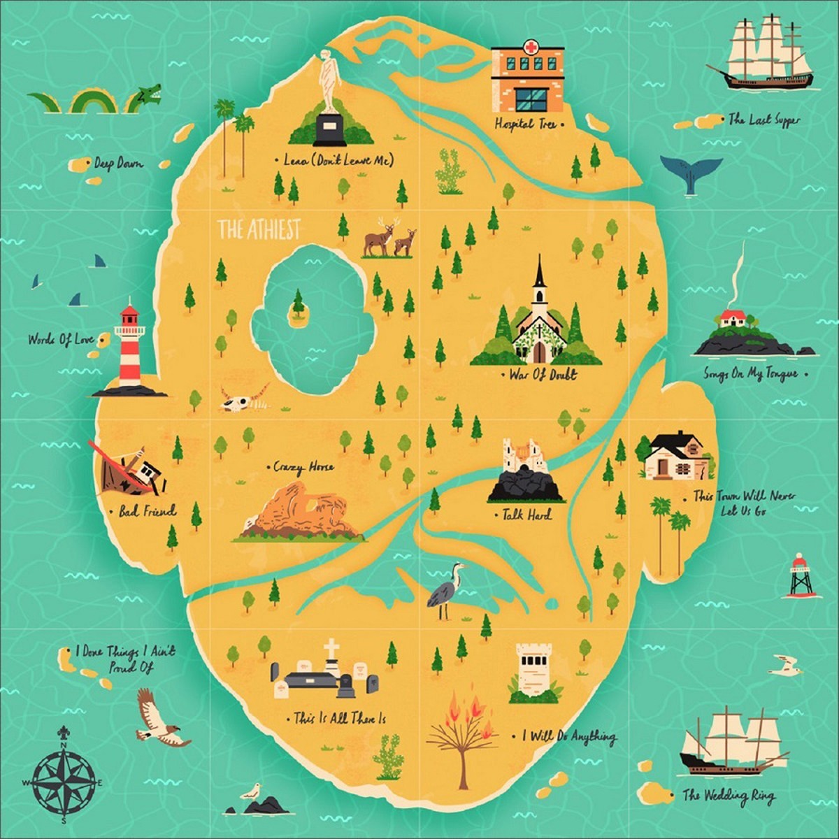 Jamie Lenman - Atheist (Yellow Vinyl)