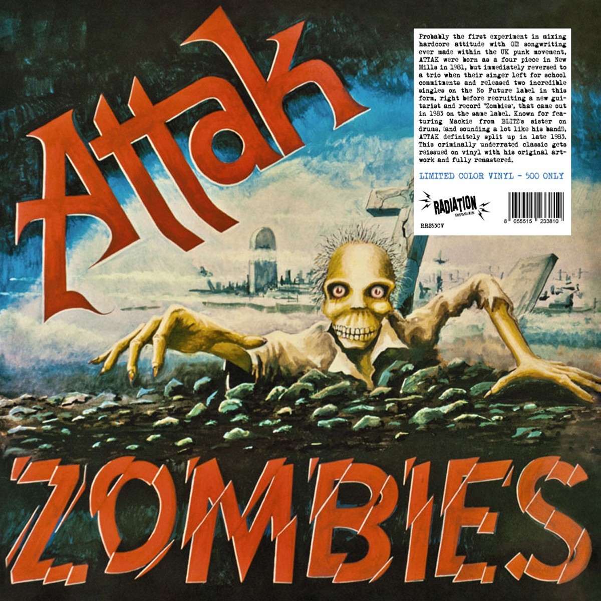 Attak - Zombies (Green Vinyl)