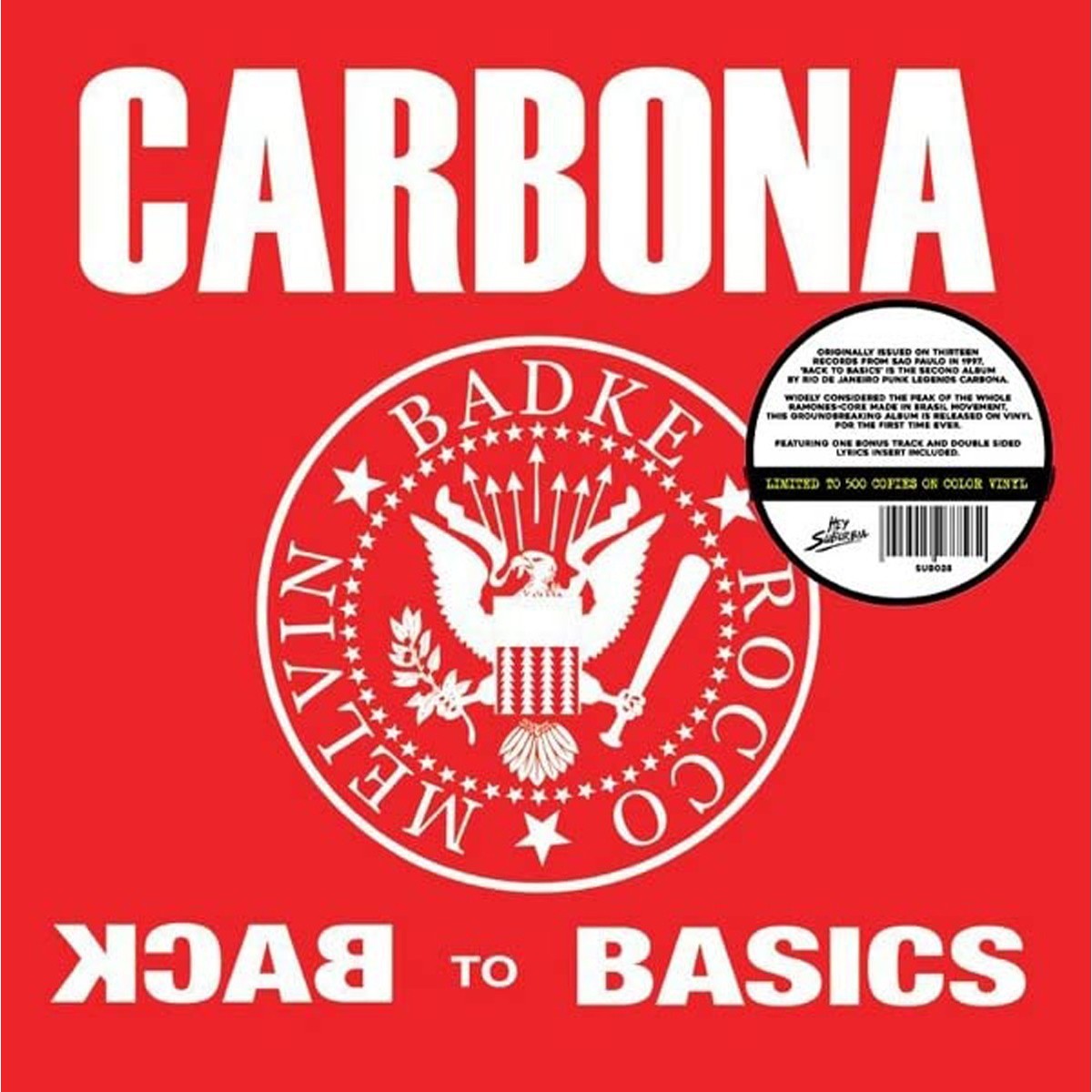 Carbona - Back To Basics (White Vinyl)