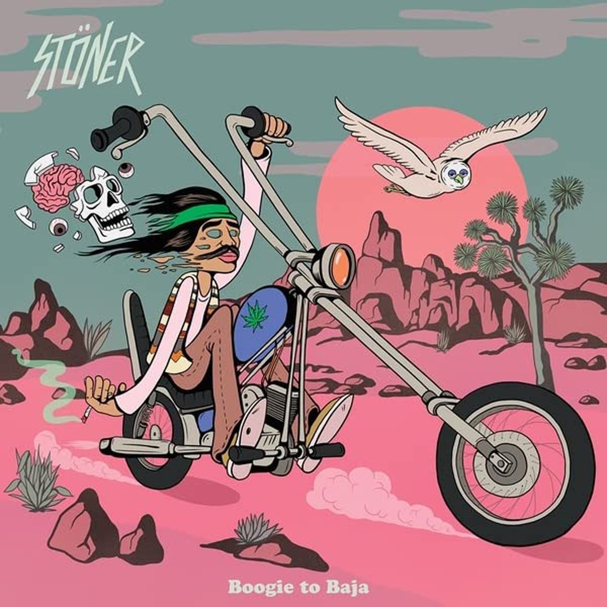 Stoner - Boogie To Baja (Half/Half Blue-Hot Pink Vinyl)