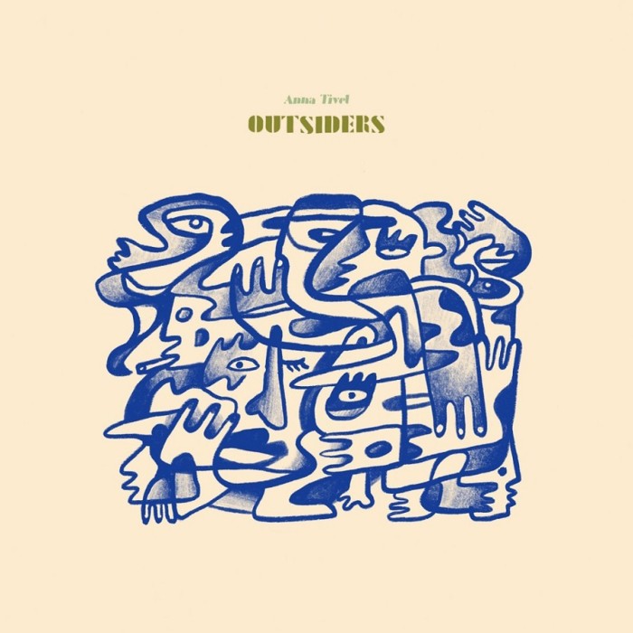 Anna Tivel - Outsiders (Cerulean Splatter Color Variant)