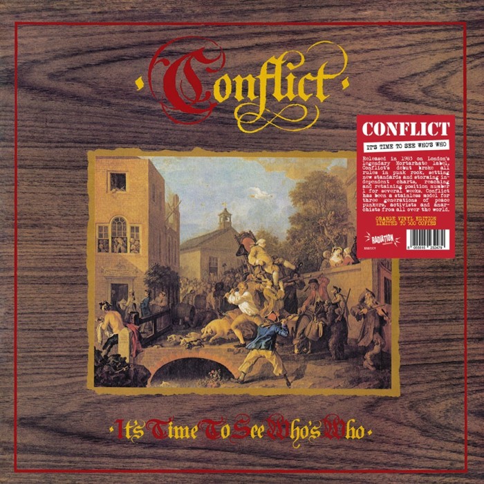 Conflict - It's Time To See Who's Who (Coloured Vinyl)
