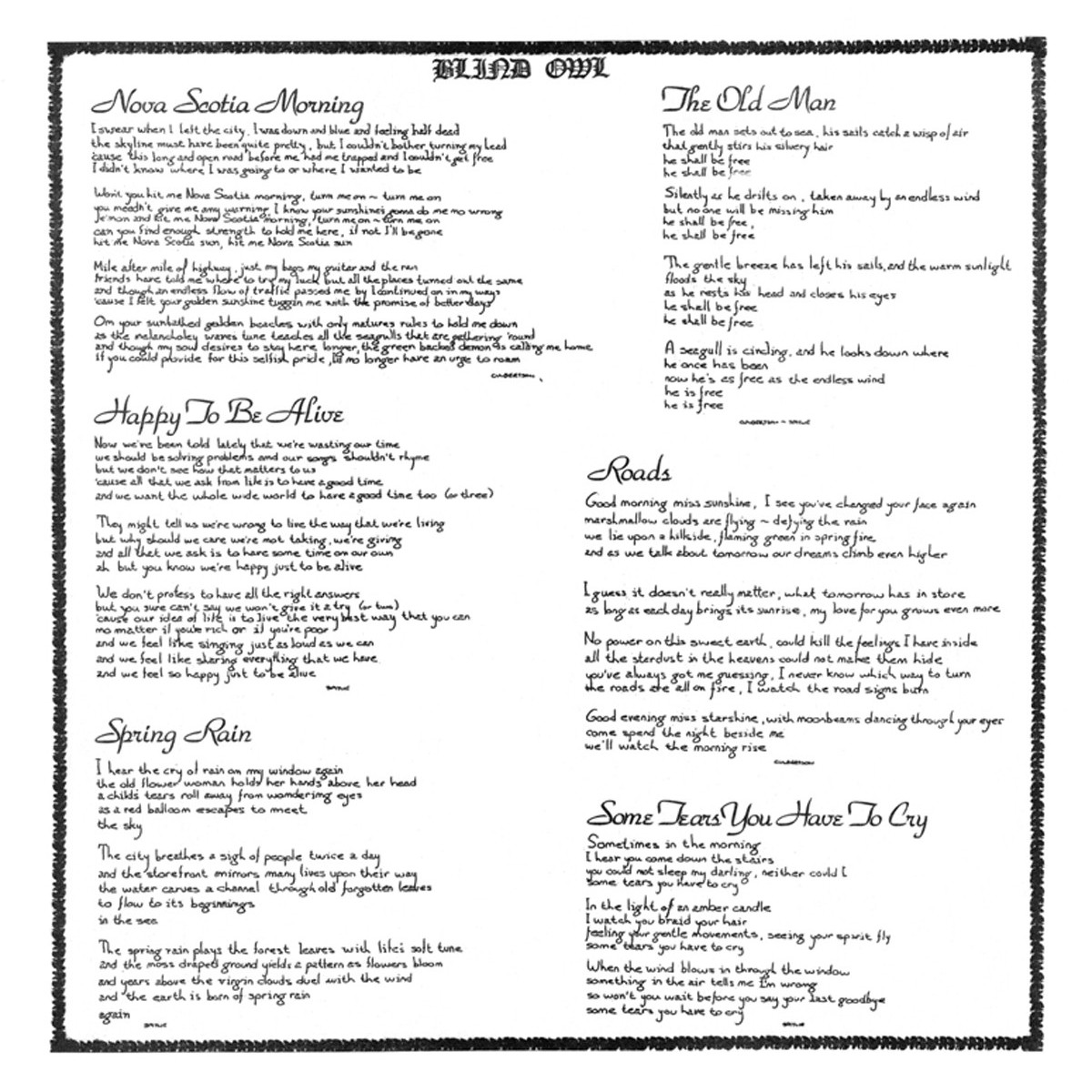 Blind Owl - Blind Owl