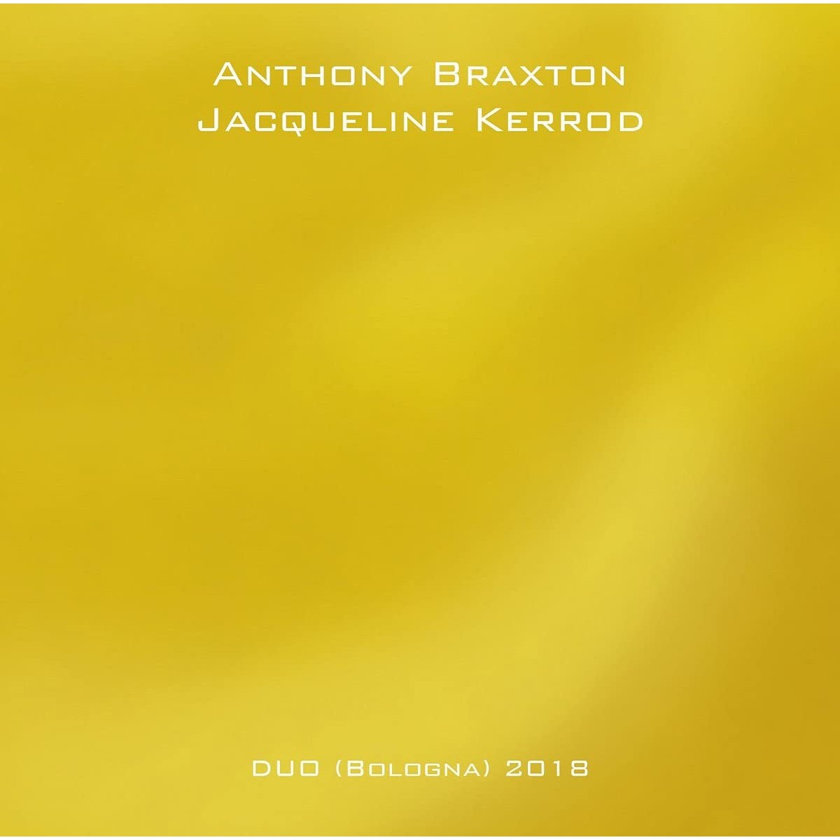 Anthony Braxton & Jacqueline Kerrod - Duo (Bologna) 2018