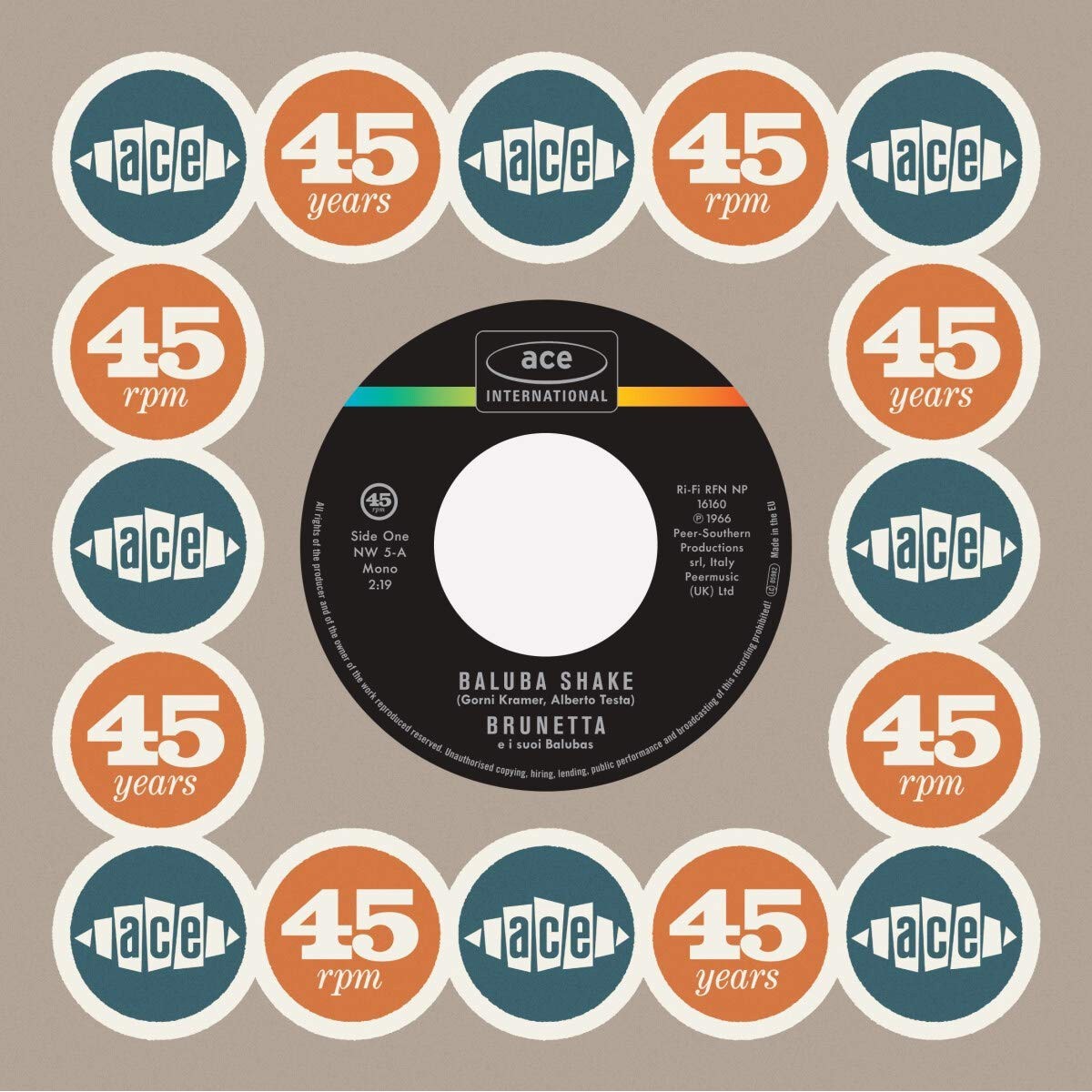 Brunetta & Rita Pavone - Baluba Shake/Il Geghege