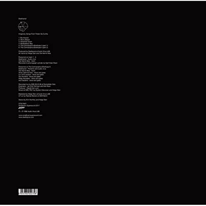 Deathprod - Imaginary Songs From Tristan Da Cunha (Reissue)