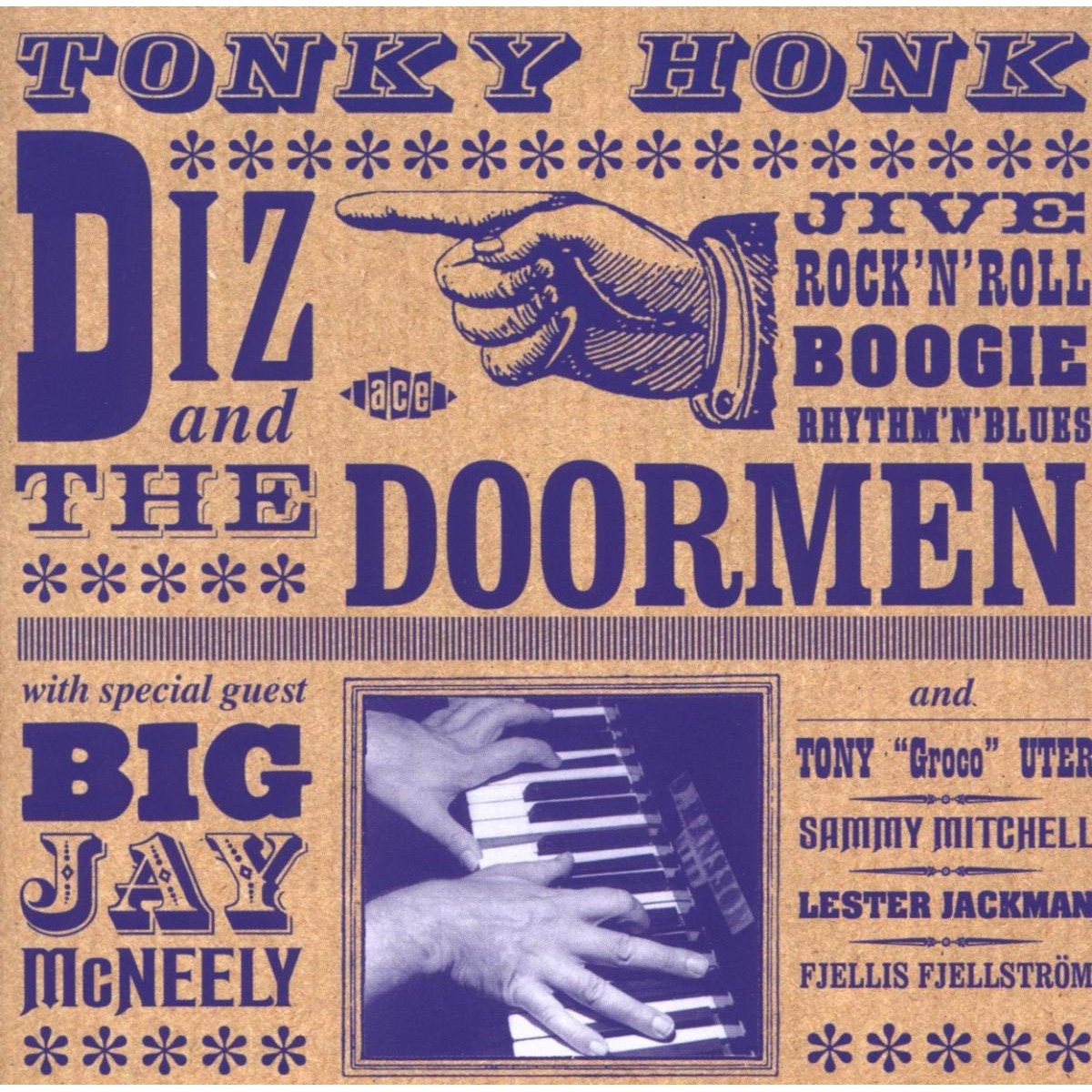 Diz & The Doormen - Tonky Honk