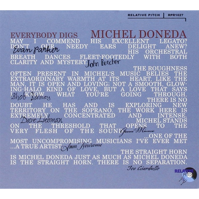 Michel Doneda - Everybody Digs
