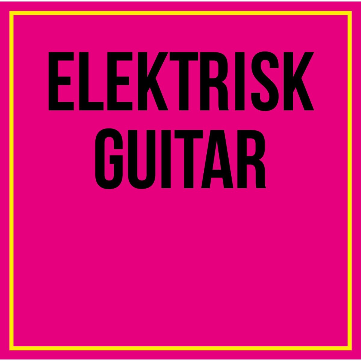Rolf Hansen - Elektrisk Guitar