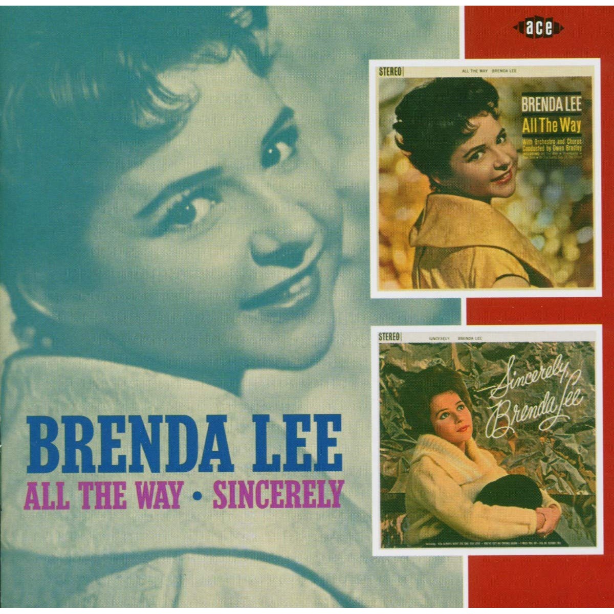 Brenda Lee - All The Way/Sincerely
