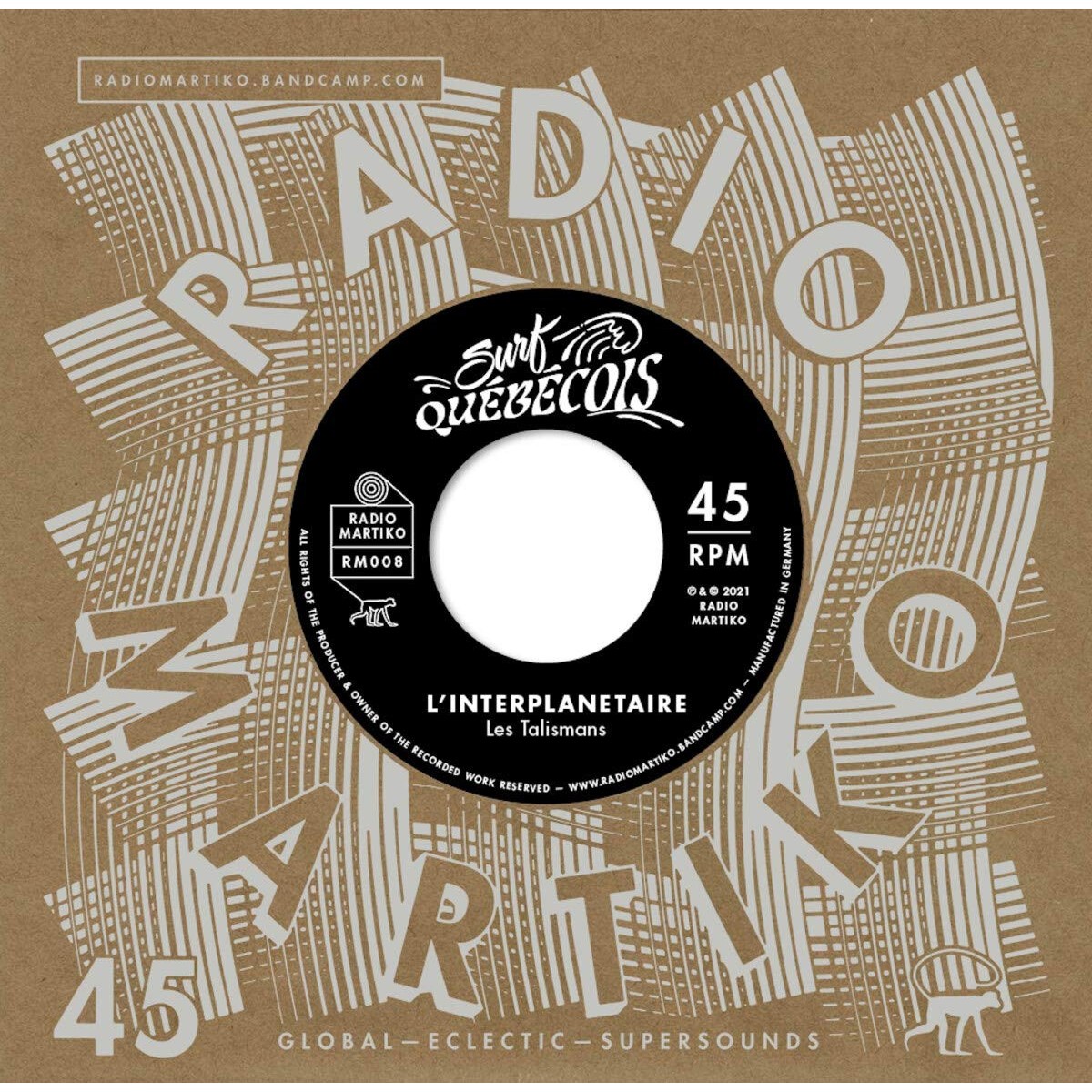 Les Talismans & Les Jaguars - Surf Quebecois: L'interplanetaire / Guitare Jet