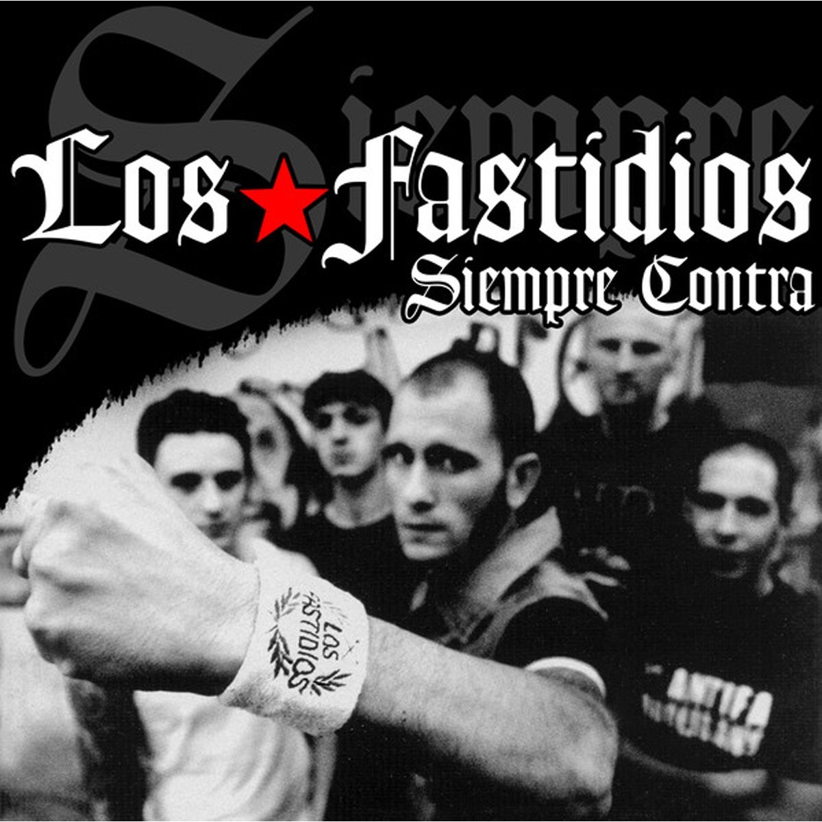 Los Fastidios - Siempre Contra (Red Black Vinyl)