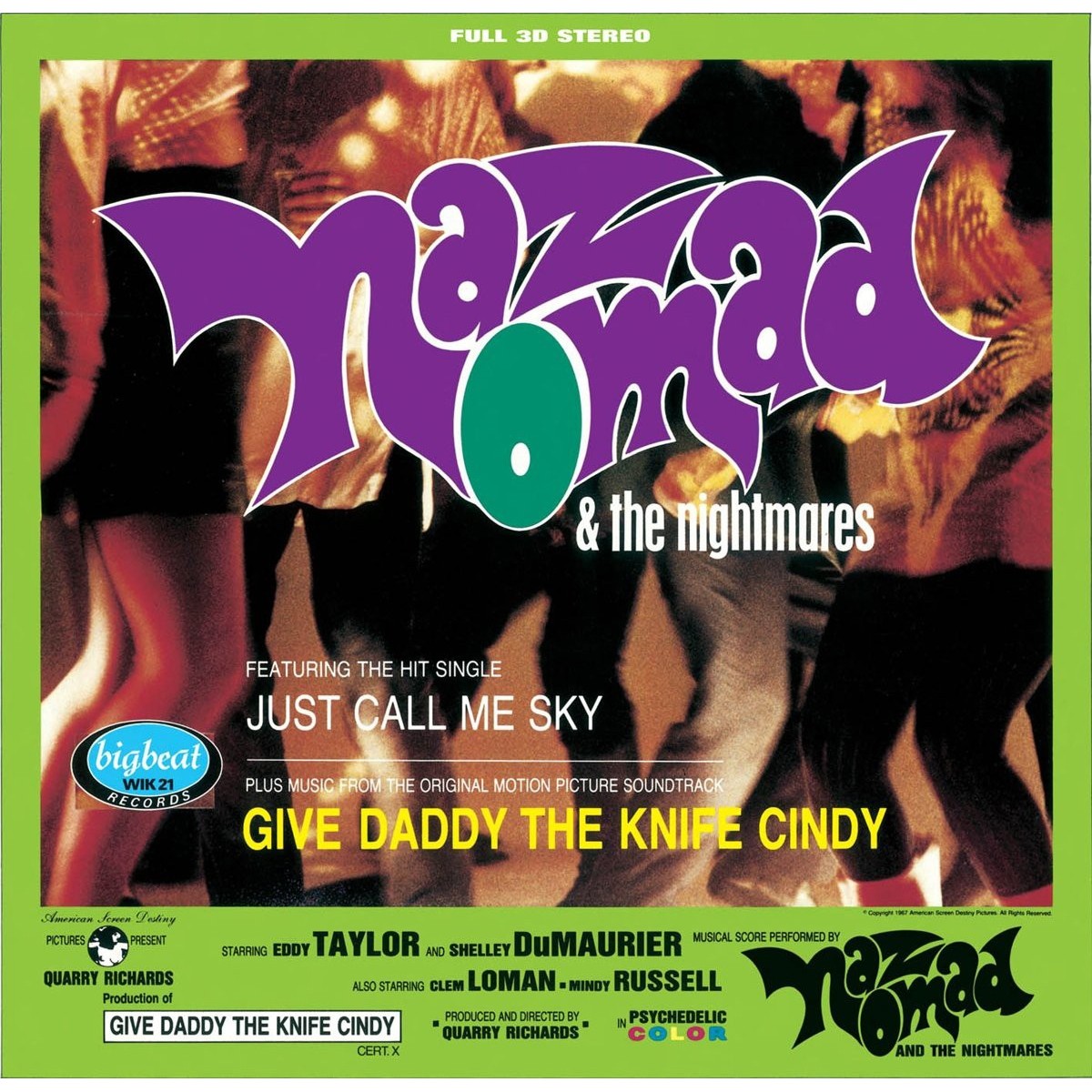 Naz Nomad & The Nightmares - Give Daddy The Knife Cindy