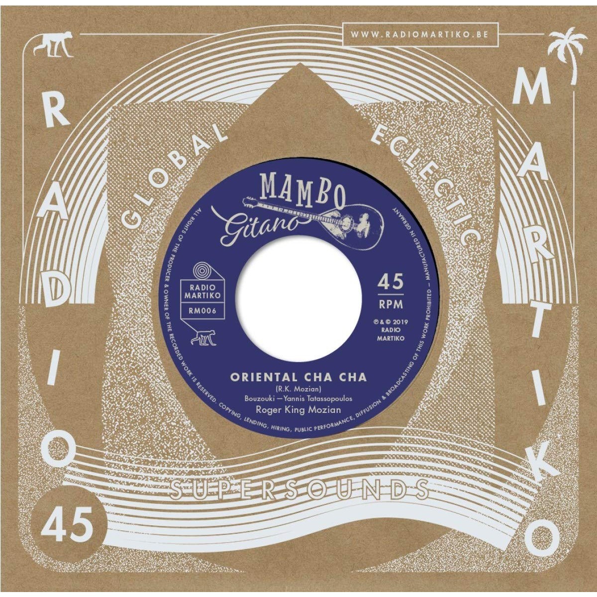 Roger "King" Mozian - Oriental Cha Cha / Sirocco (Mambo)