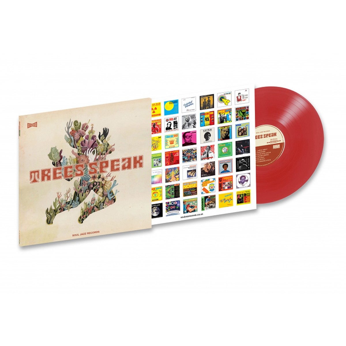 Trees Speak - Shadow Forms (Red Vinyl)