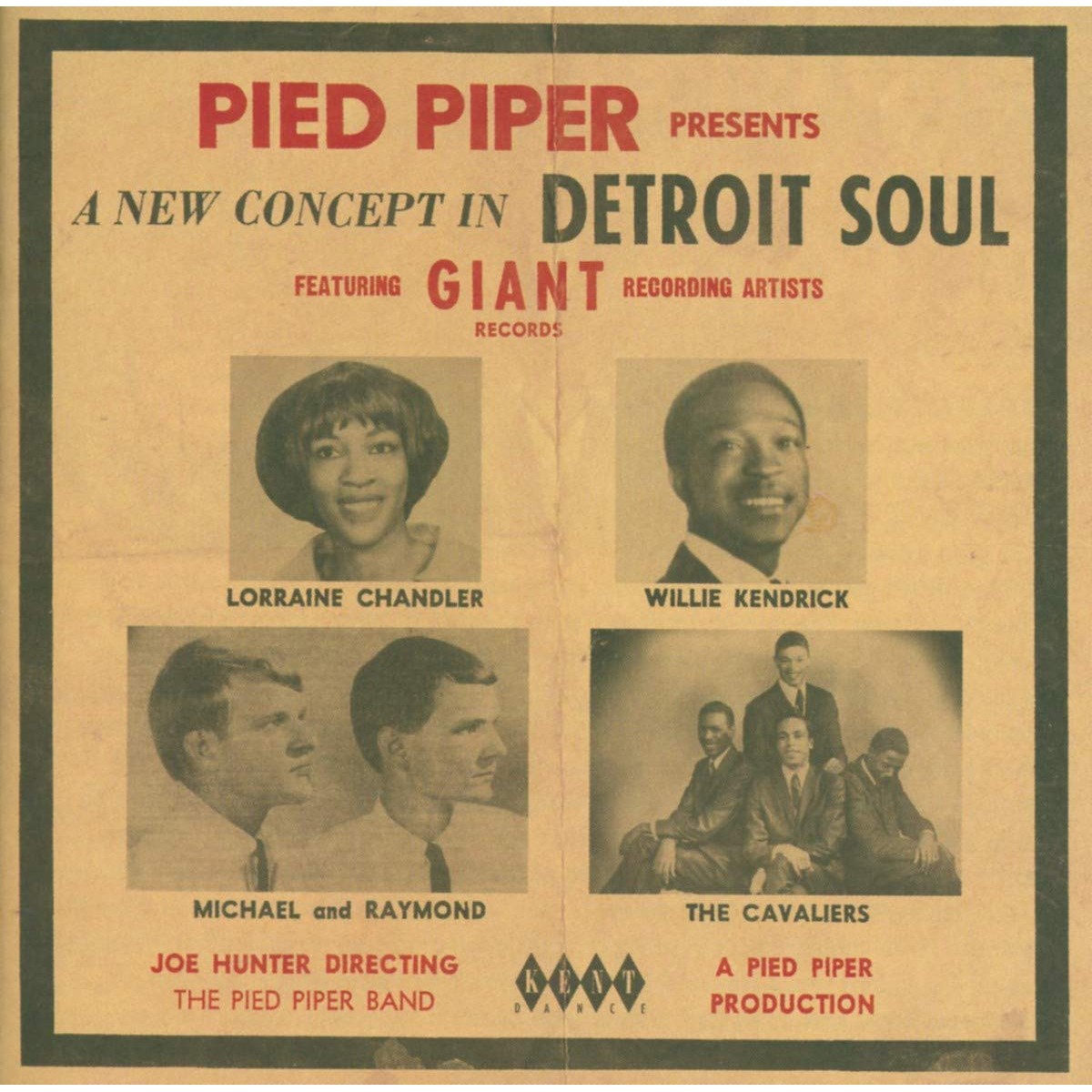 Various Artists - Pied Piper Presents A New Concept In Detroit Soul