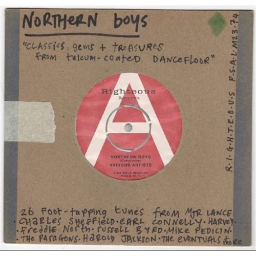 Various Artists - Northern Boys: Classics Gems And Treasures From Talcum-Coated Dancefloor