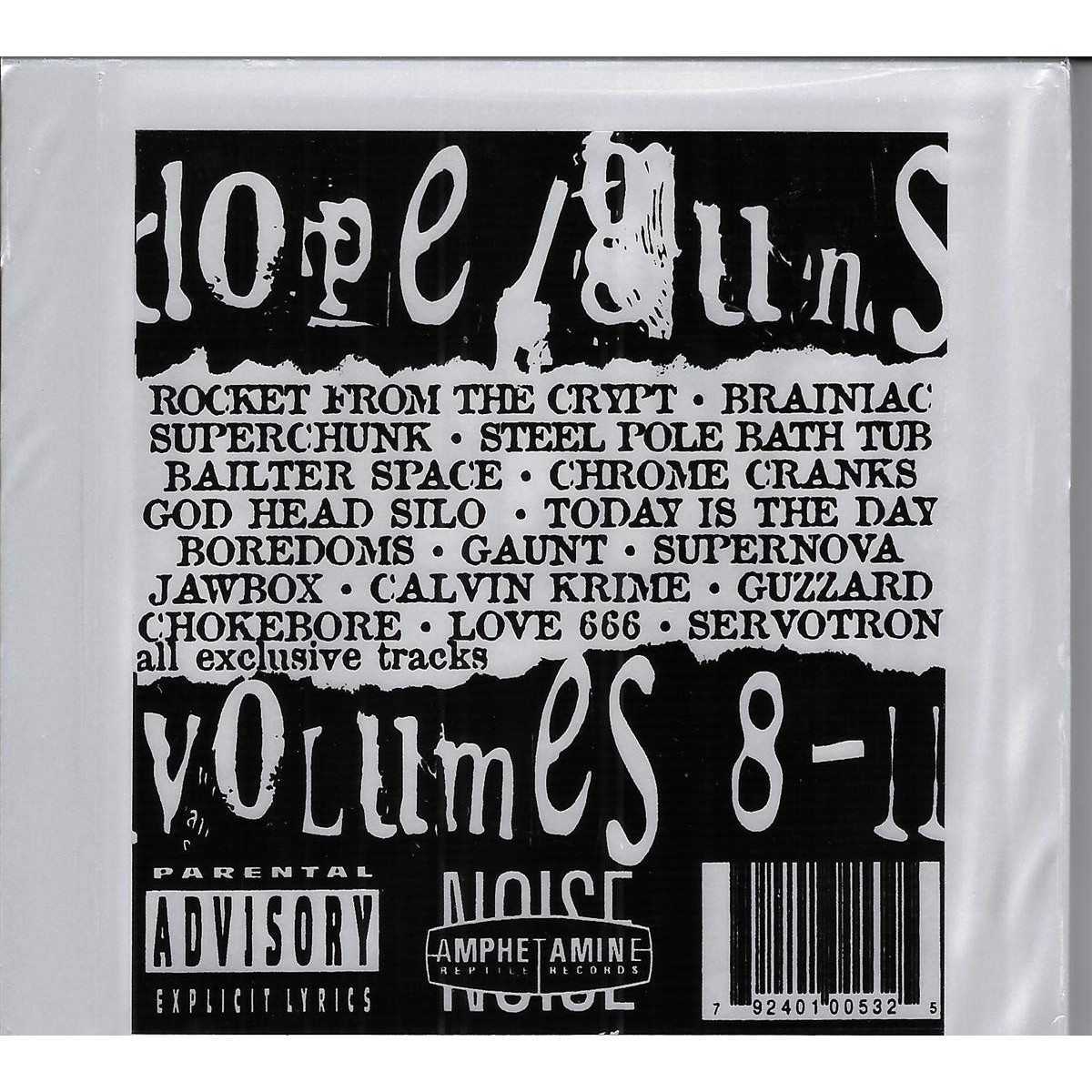 Various Artists - Dope-Guns'-N-Fucking In The Streets: Volumes 8-11