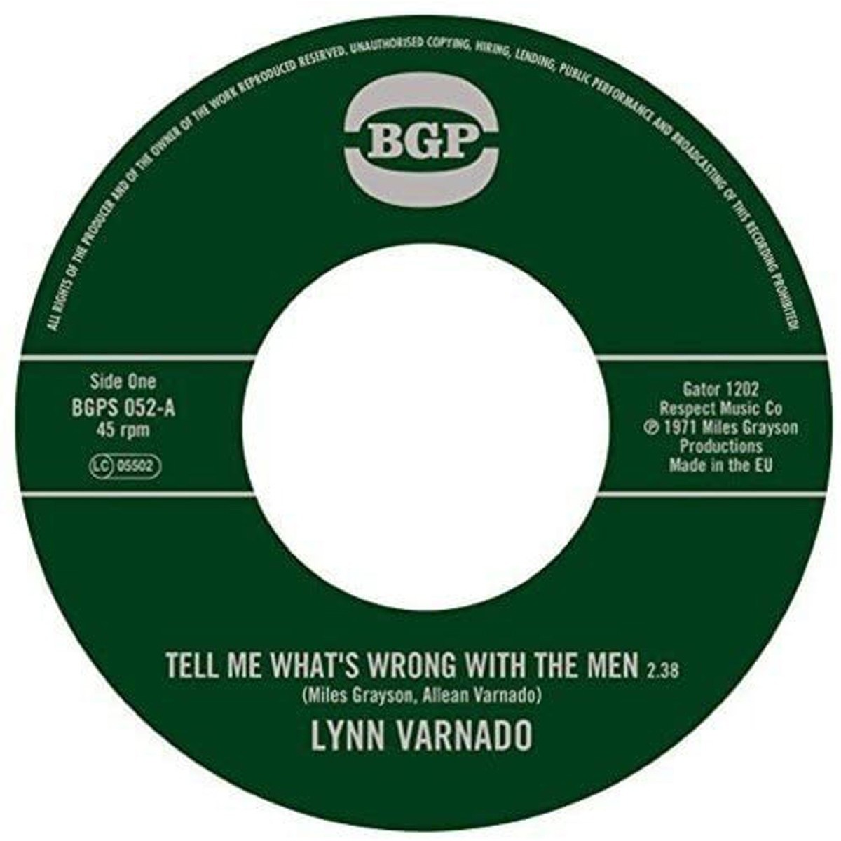 Lynn Varnado - Tell Me What's Wrong With The Men / Staying At Home Like A Woman