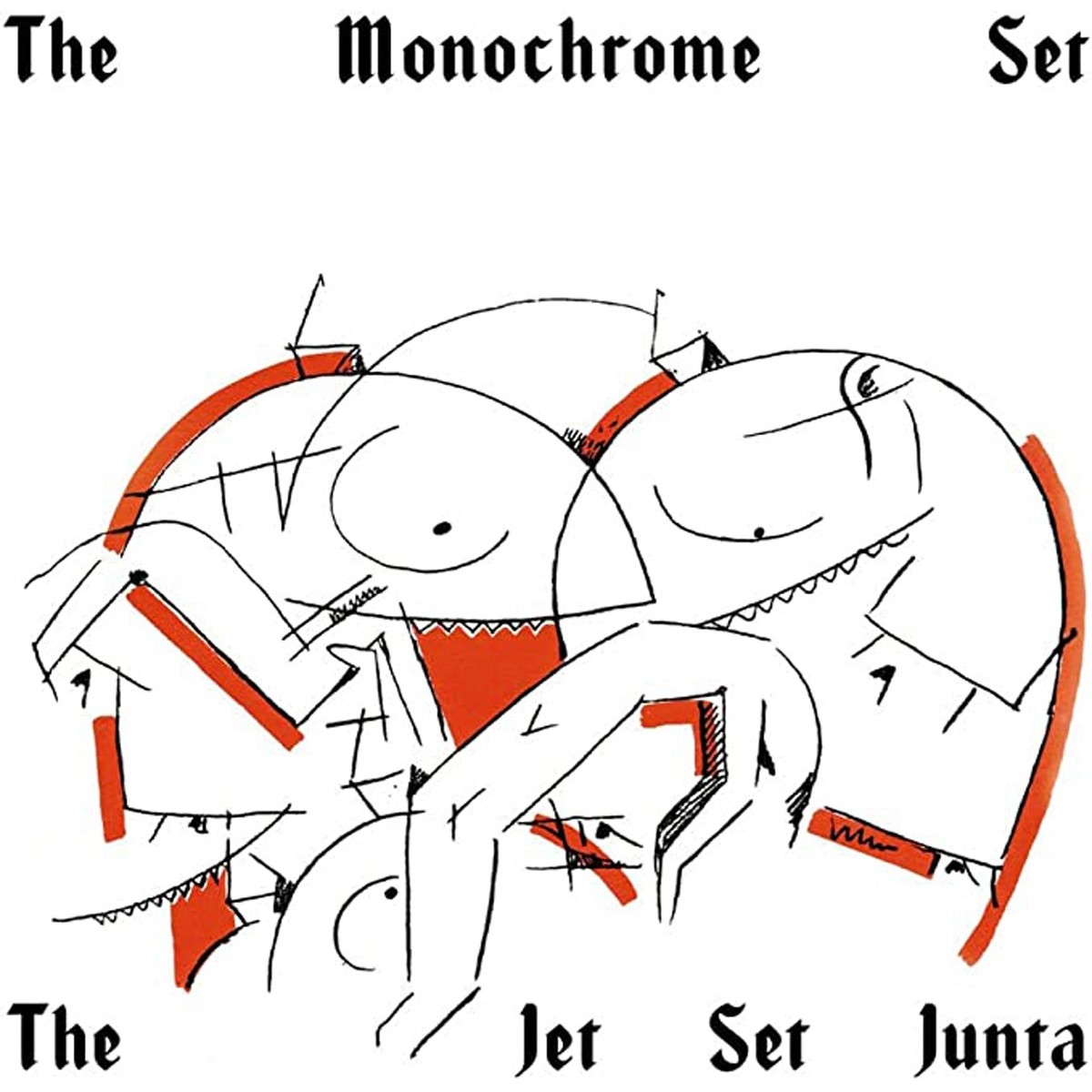 The Monochrome Set - Jet Set Junta (Red Vinyl + Poster)