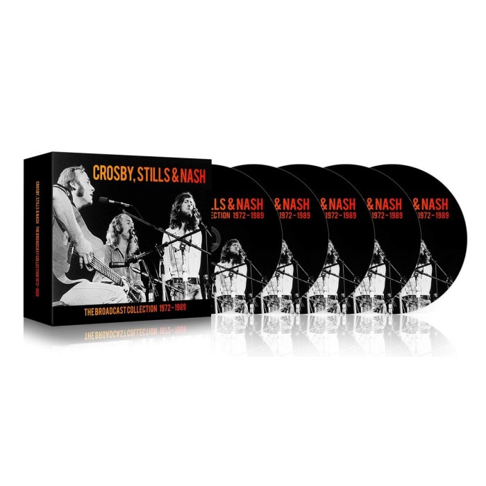 Crosby, Stills, Nash & Young - Broadcast Collection 1972 - 1989 (5CD)