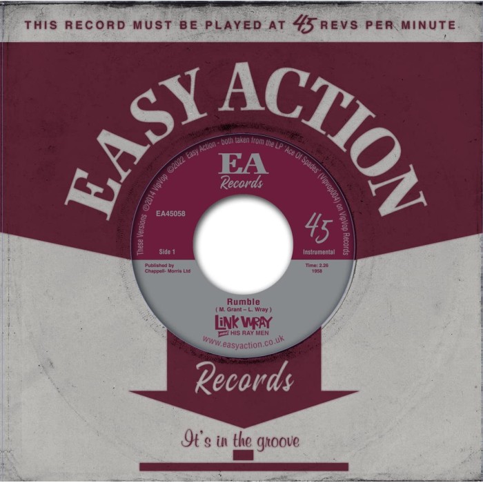 Link Wray And His Ray Men - Rumble / Raw Hide