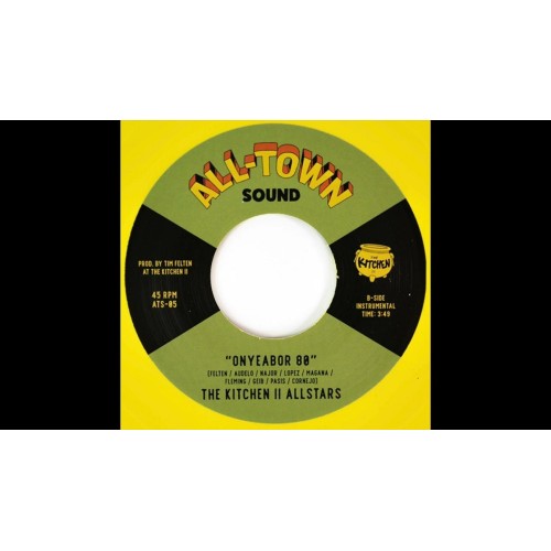 The Kitchen II Allstars - Bongo Grove / Onyeabor 80 (Yellow Vinyl)