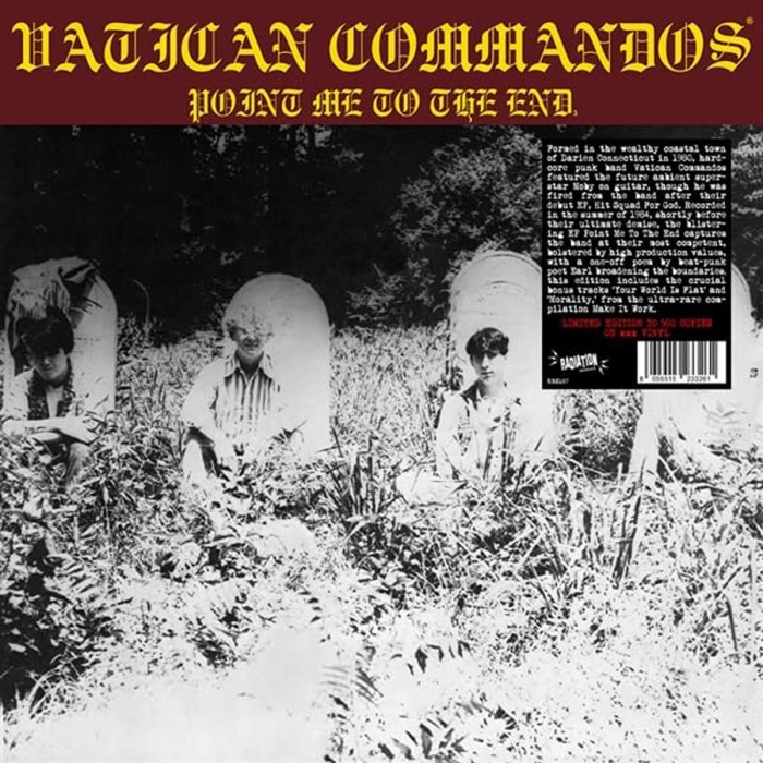 Vatican Commandos - Point Me To The End 12" (+ Bonus Tracks)