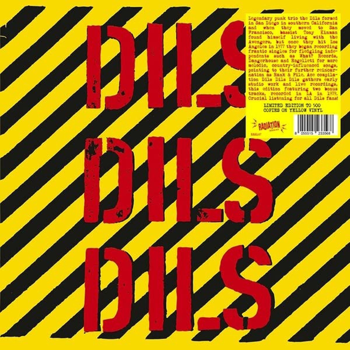 Dils - Dils Dils Dils (Yellow Vinyl)