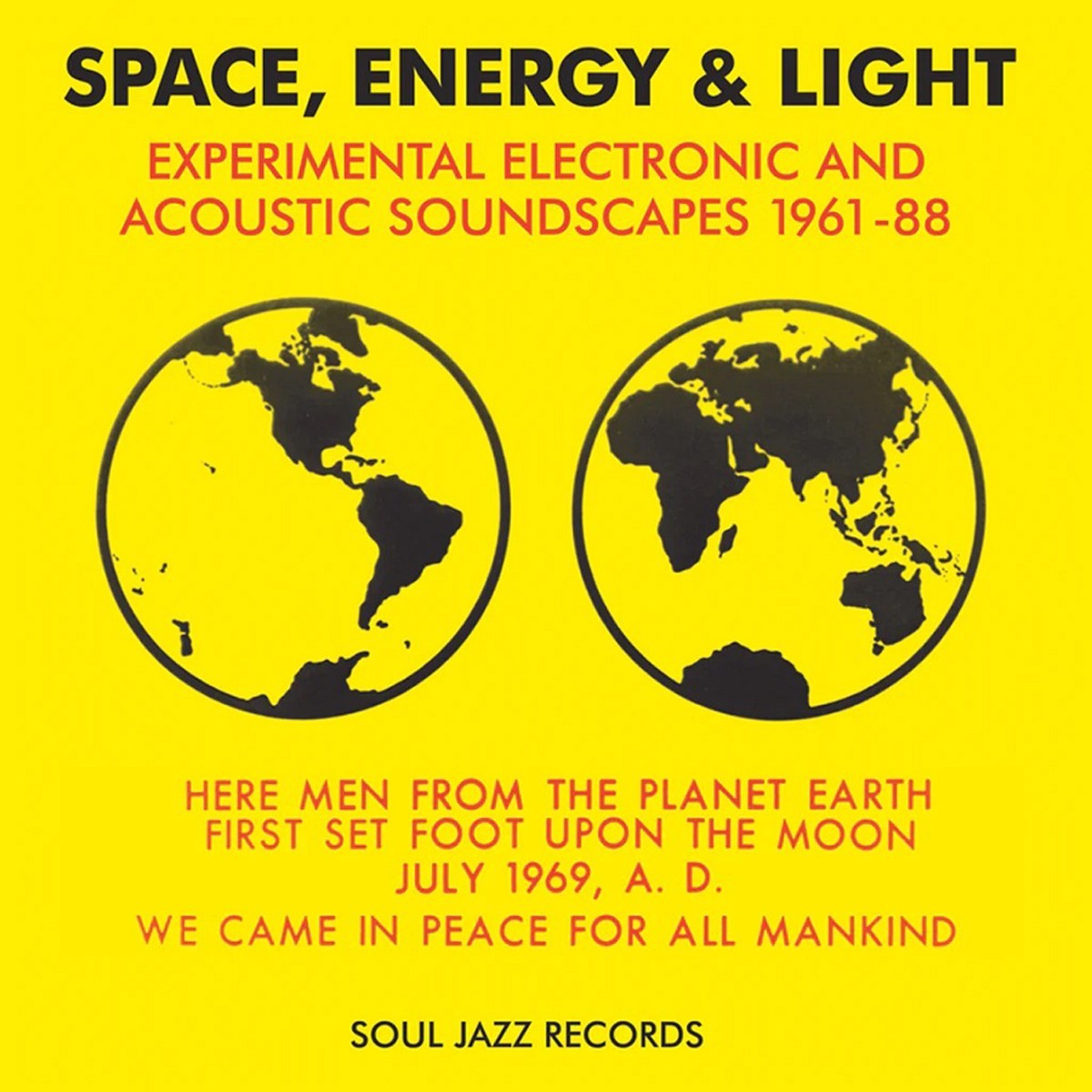 Various Artists - Space, Energy & Light (Yellow Vinyl)