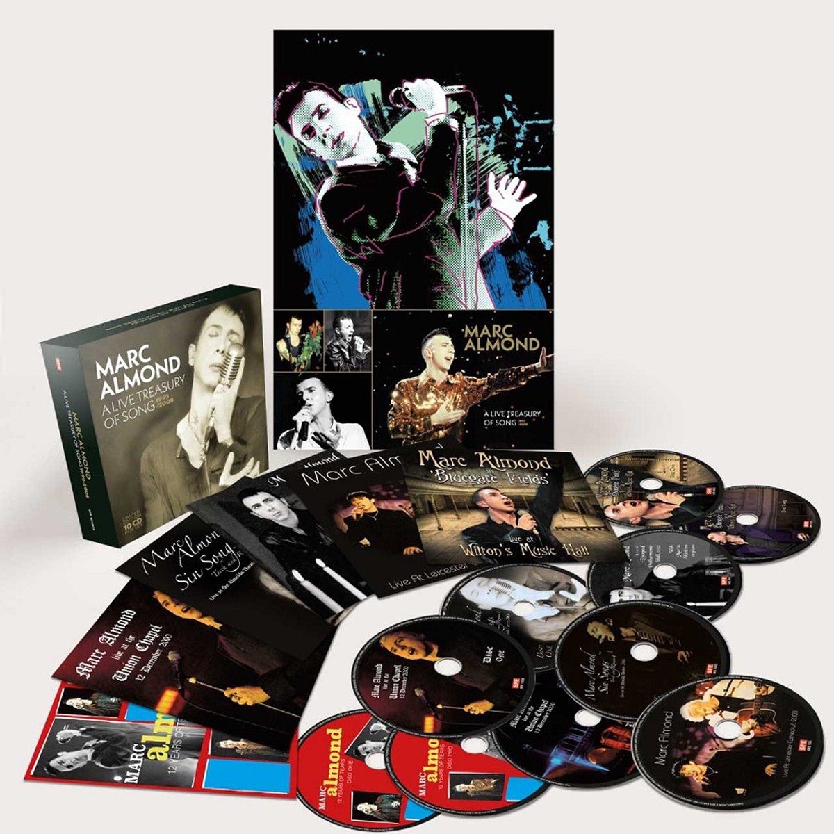 Marc Almond - A Live Treasury Of Song: 1992-2008 (10Cd Box Set)