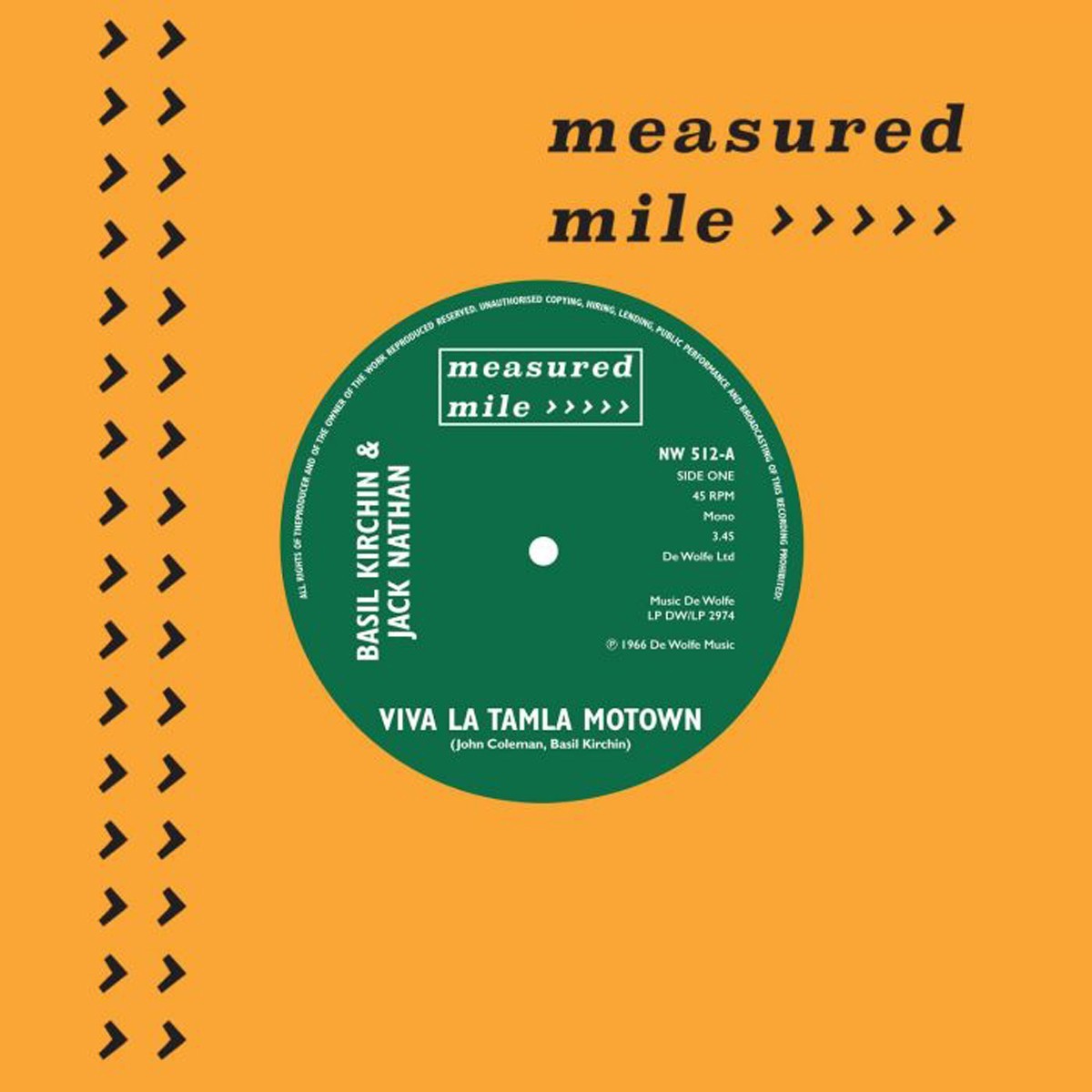 Basil Kirchin & Jack Nathan - Viva La Tamla Motown / Main Chance