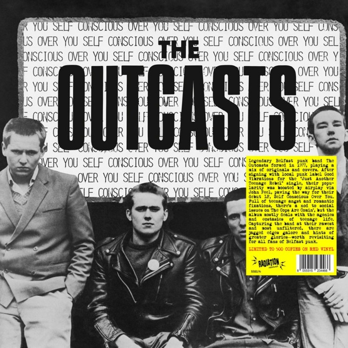 Outcasts - Self Conscious Over You (Red Vinyl)