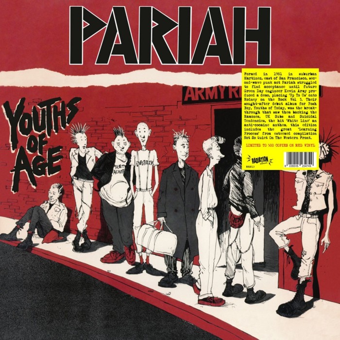 Pariah - Youths Of Age (Red Vinyl)