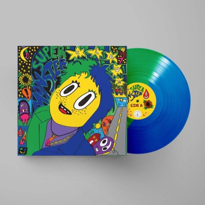 Claud - Super Monster (Clear Green & Blue Split Vinyl)