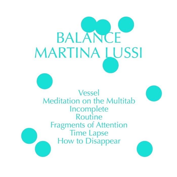 Martina Lussi - Balance (Plastic Bag)