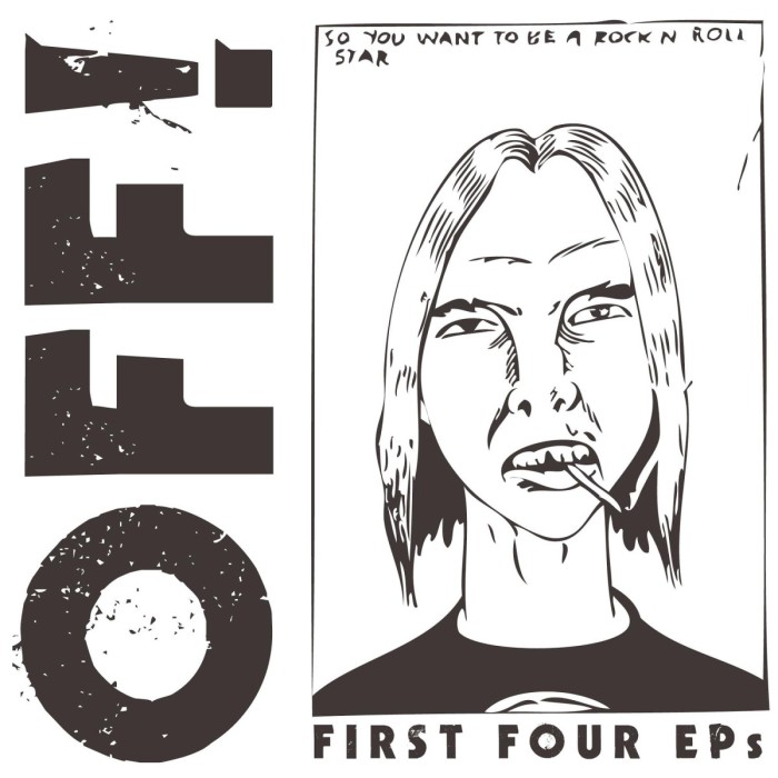Off! - First Four Eps (Translucent Blue)