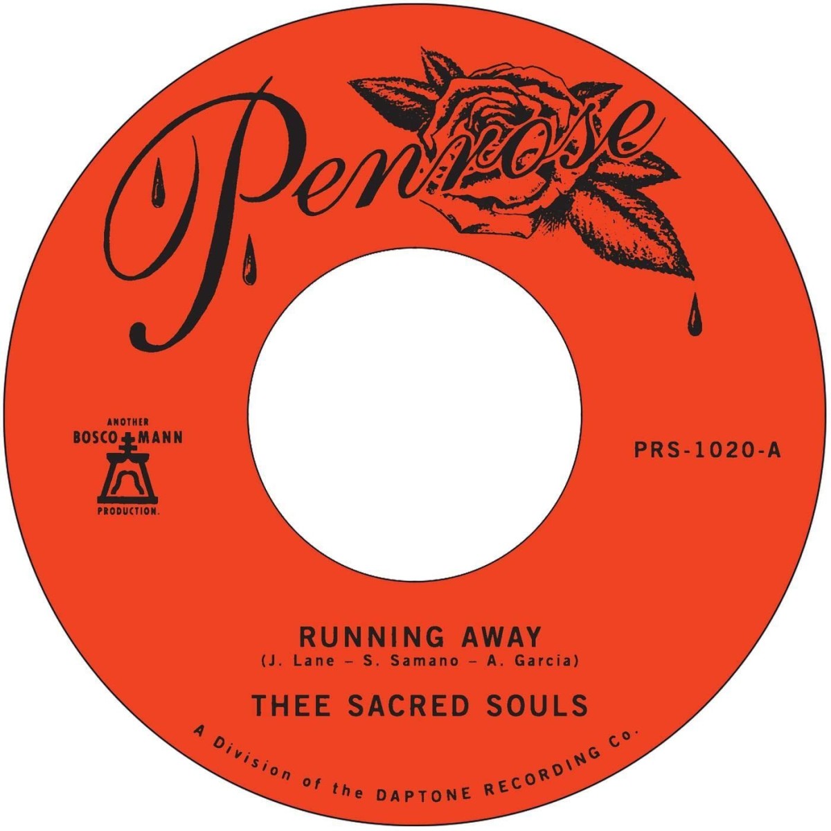 Thee Sacred Souls - Running Away / Love Comes Easy