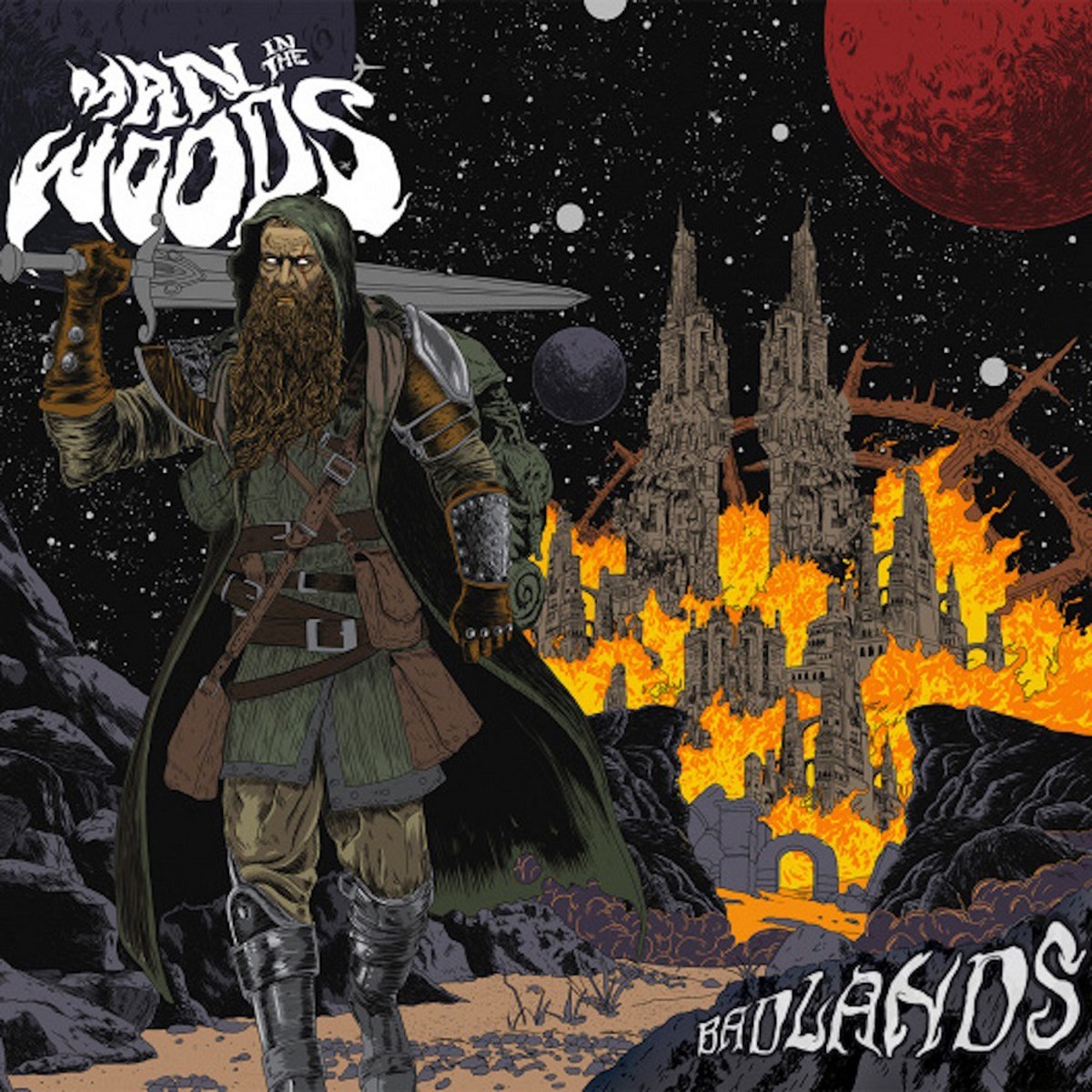 Man In The Woods - Badlands