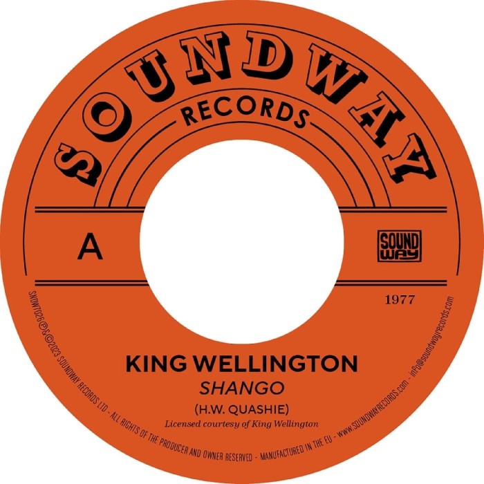 King Wellington & Friends - Shango / Mystery Music