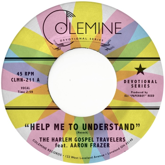 Aaron Frazer & The Harlem Gospel Travelers - Help Me To Understand