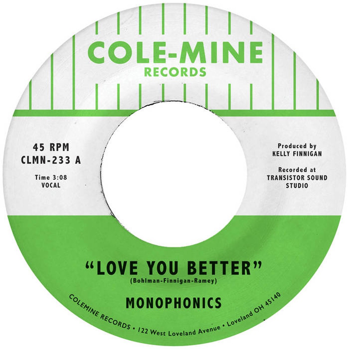 Monophonics & Kelly Finnigan - Love You Better / The Shape Of My Teardrops
