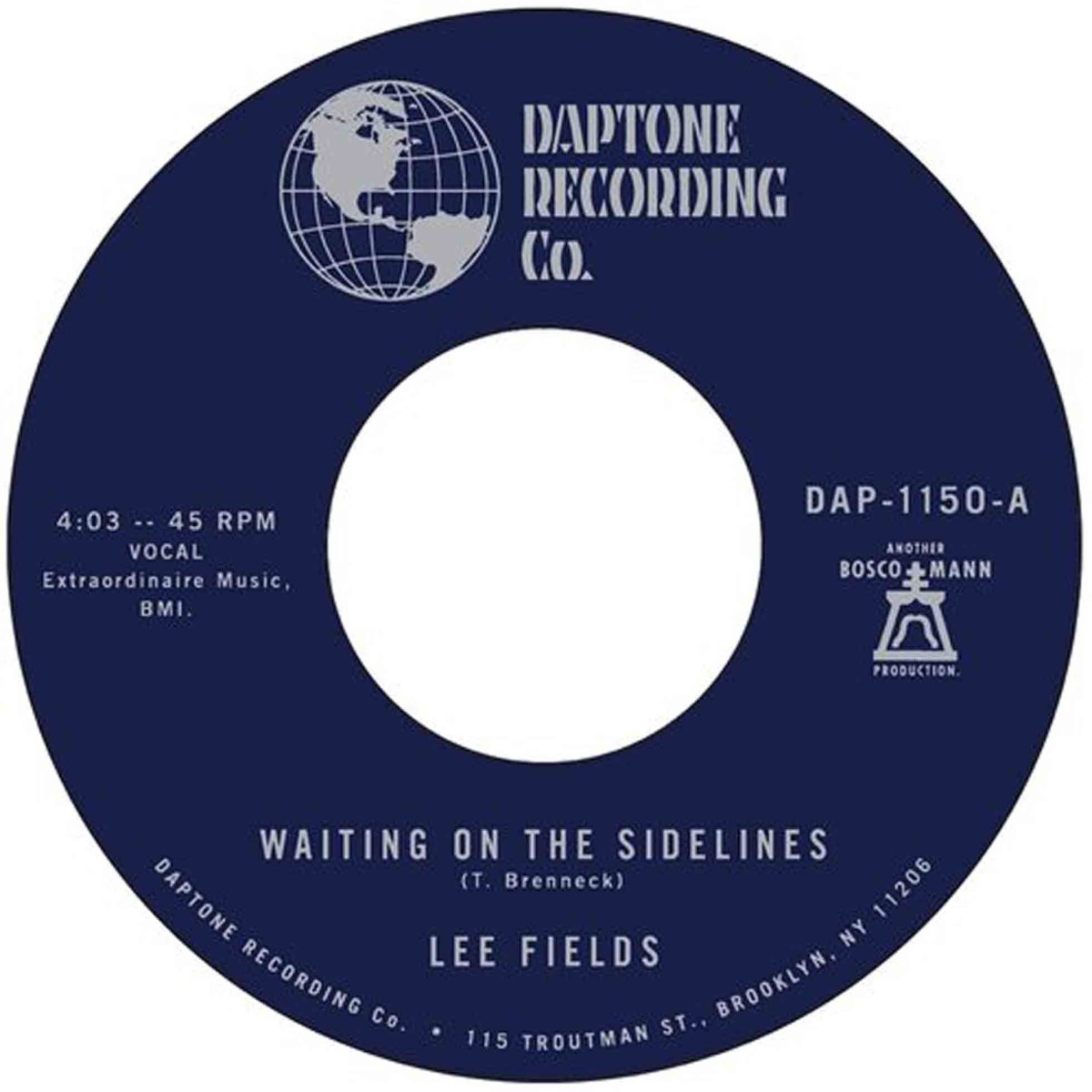 Lee Fields - Waiting On The Sidelines / You Can Count On Me