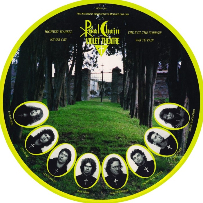 Paul Chain Violet Theatre - In The Darkness (Picture Disc)